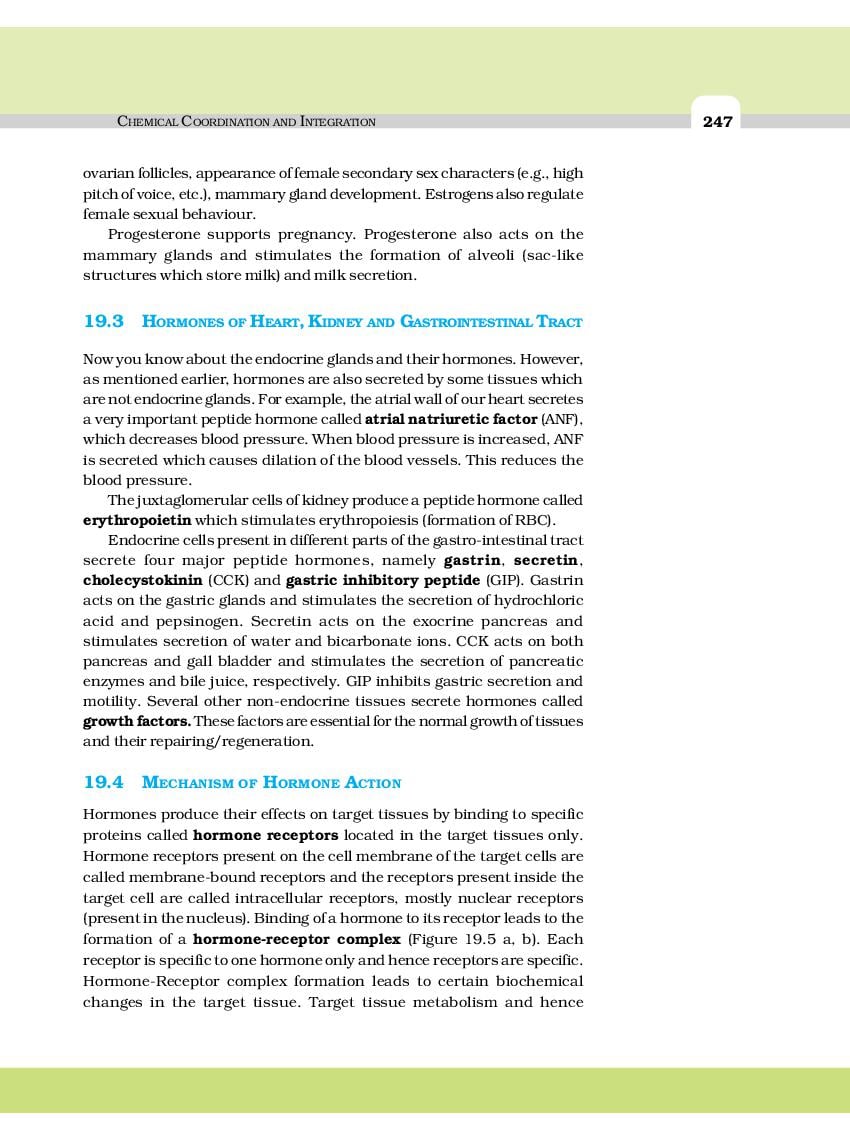 Class 11 Biology Ncert Solutions Chapter 19