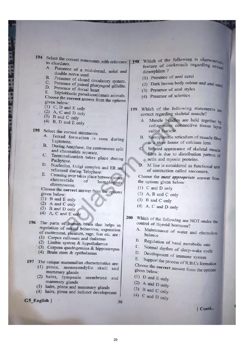 NEET 2023 Question Paper (PDF Available) - Download With Solutions ...