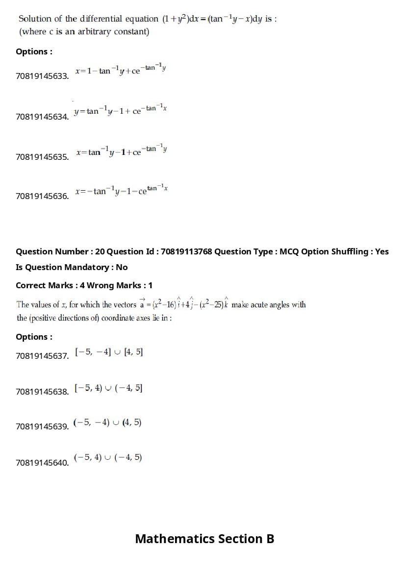 JEE Main 2021 Question Paper PDF (Shift-wise, 232 Papers)
