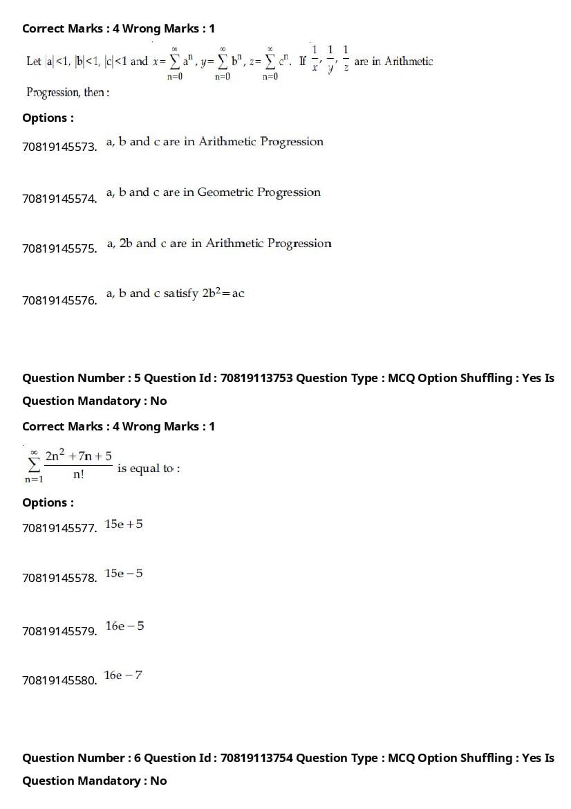 JEE Main 2021 Question Paper PDF (Shift-wise, 232 Papers)