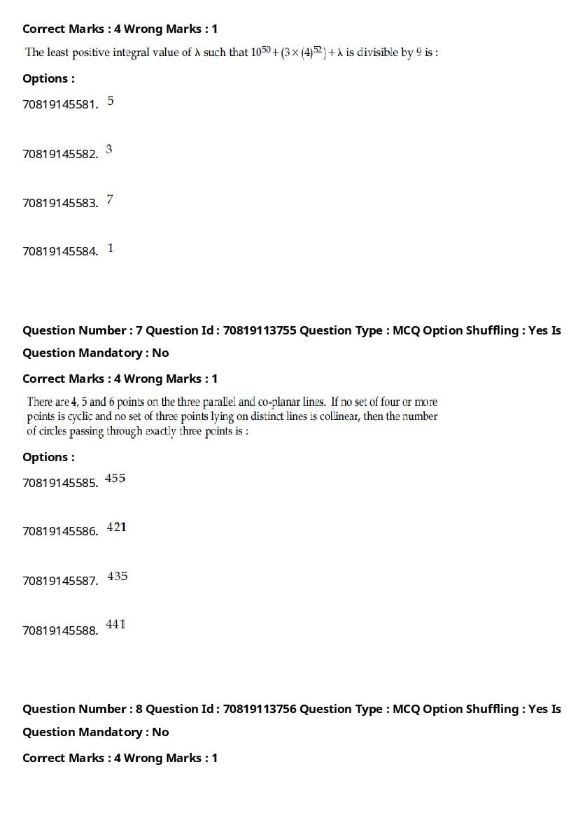 JEE Main 2021 Question Paper PDF (Shift-wise, 232 Papers)