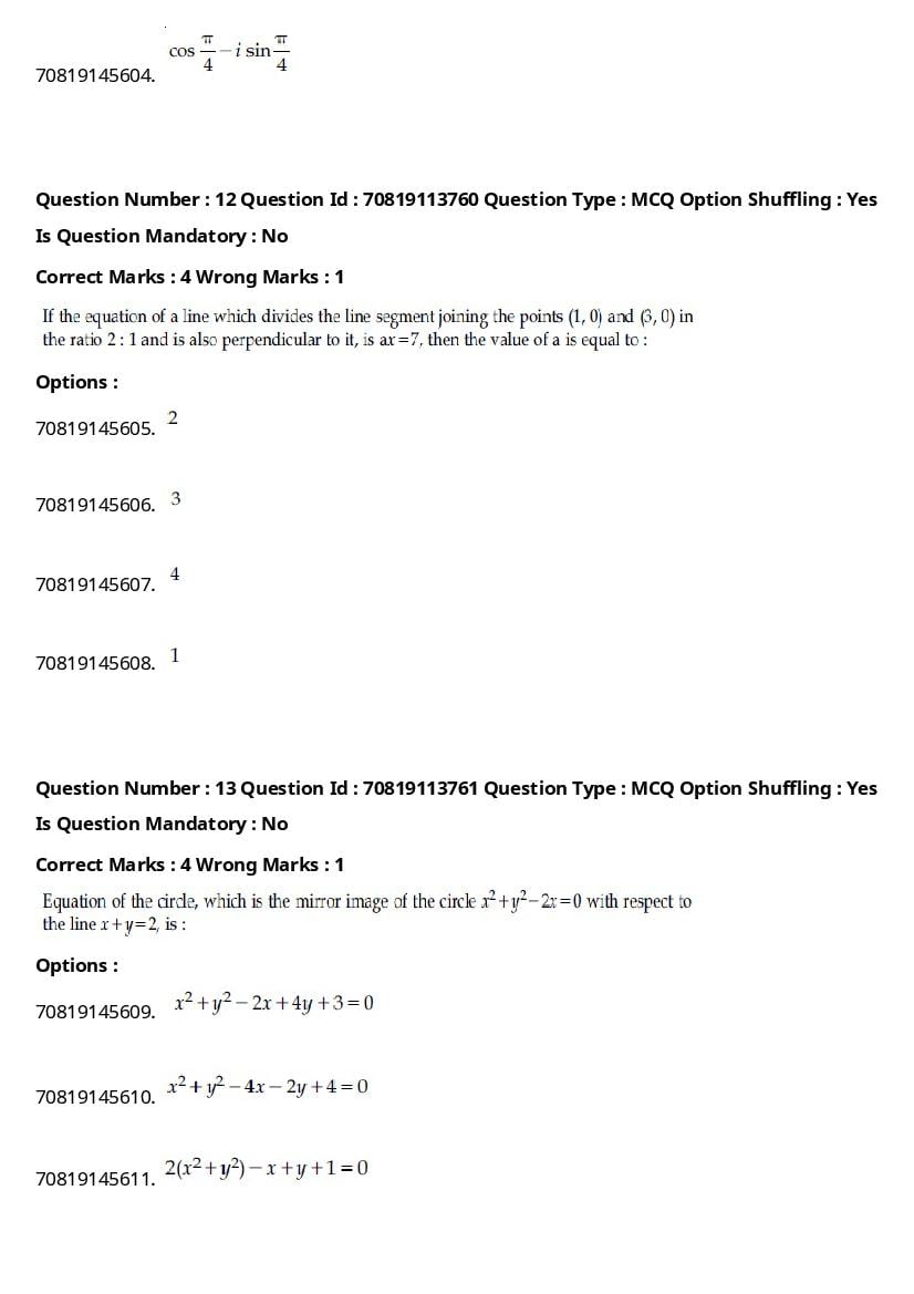 JEE Main 2021 Question Paper PDF (Shift-wise, 232 Papers)