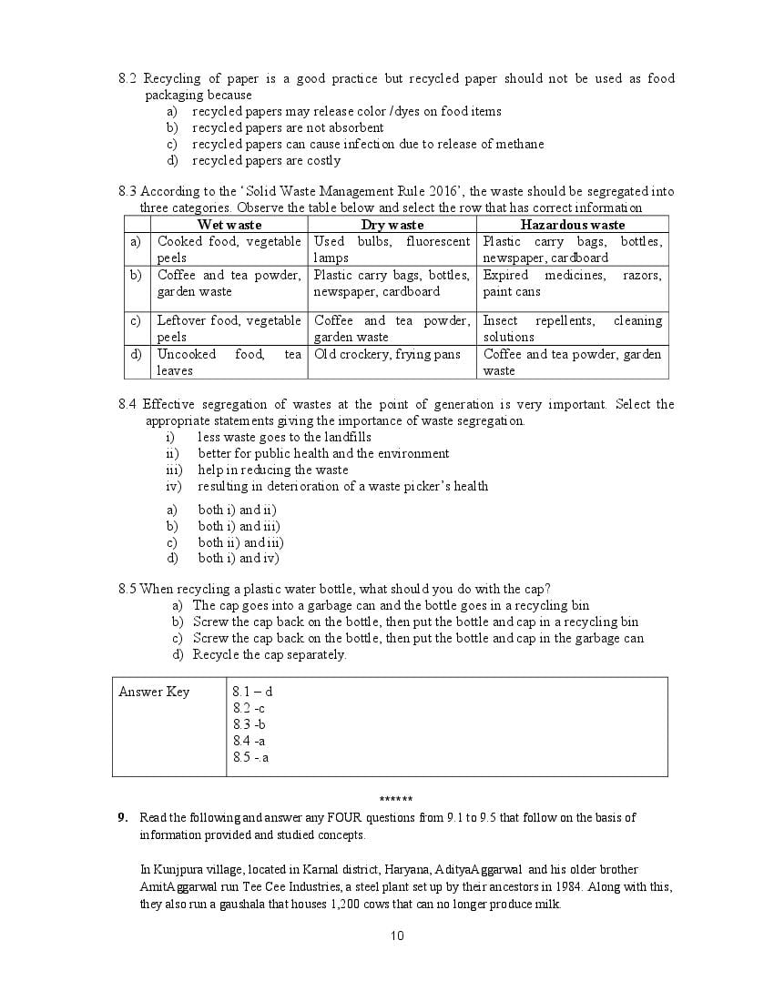CBSE Class 10 Science Question Bank (PDF) – Official CBSE Question Bank