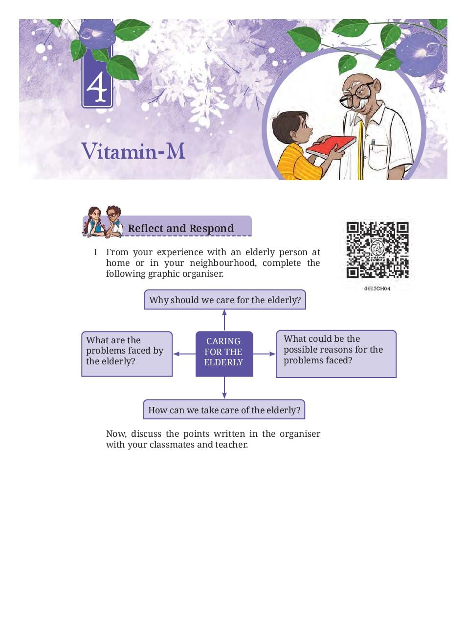 NCERT Book Class 9 English (Kaveri) Chapter 4 Vitamin-M - Page 1 of 40
