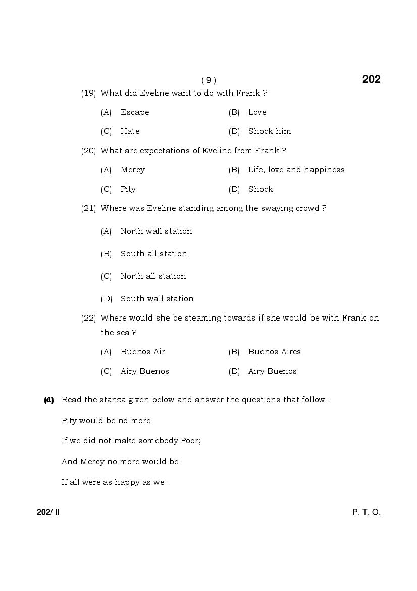 HBSE 12th English Elective Previous Year Question Papers (PDF ...