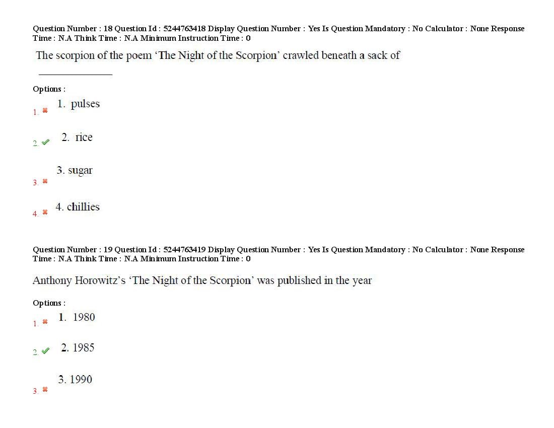 AP PGCET 2022 Question Paper PDF with Answer Key (26 Subjects)
