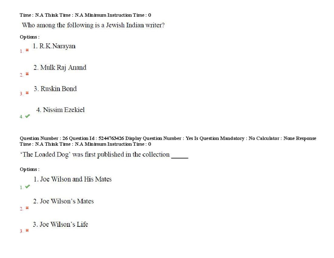 AP PGCET 2022 Question Paper PDF with Answer Key (26 Subjects)