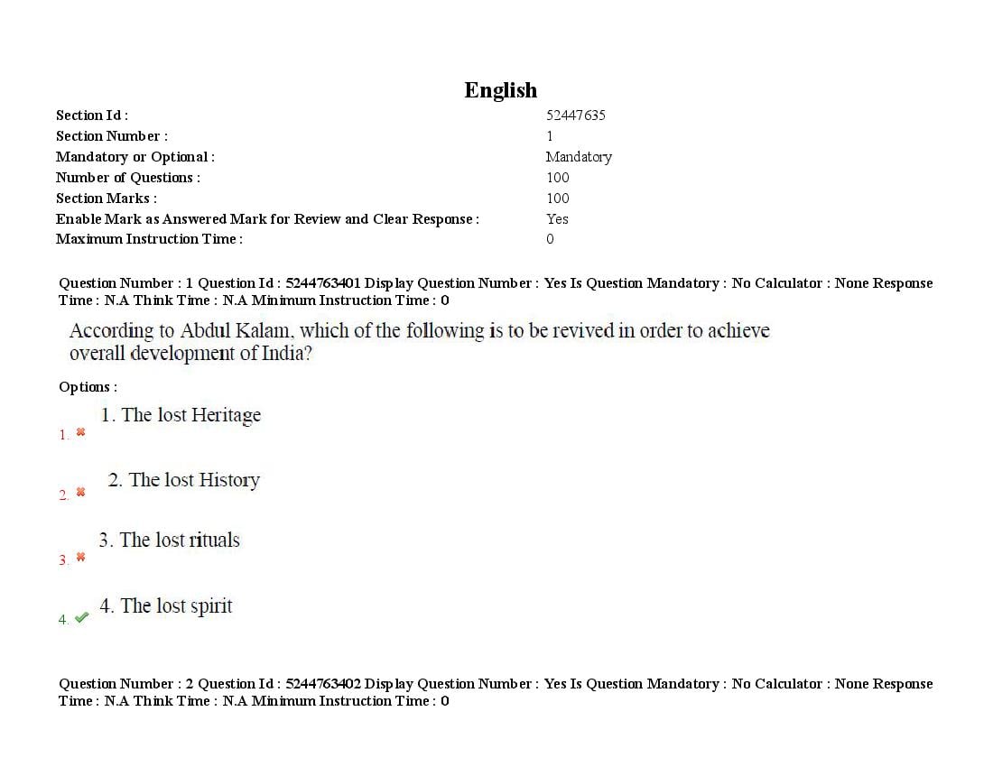 AP PGCET 2022 Question Paper PDF with Answer Key (26 Subjects)