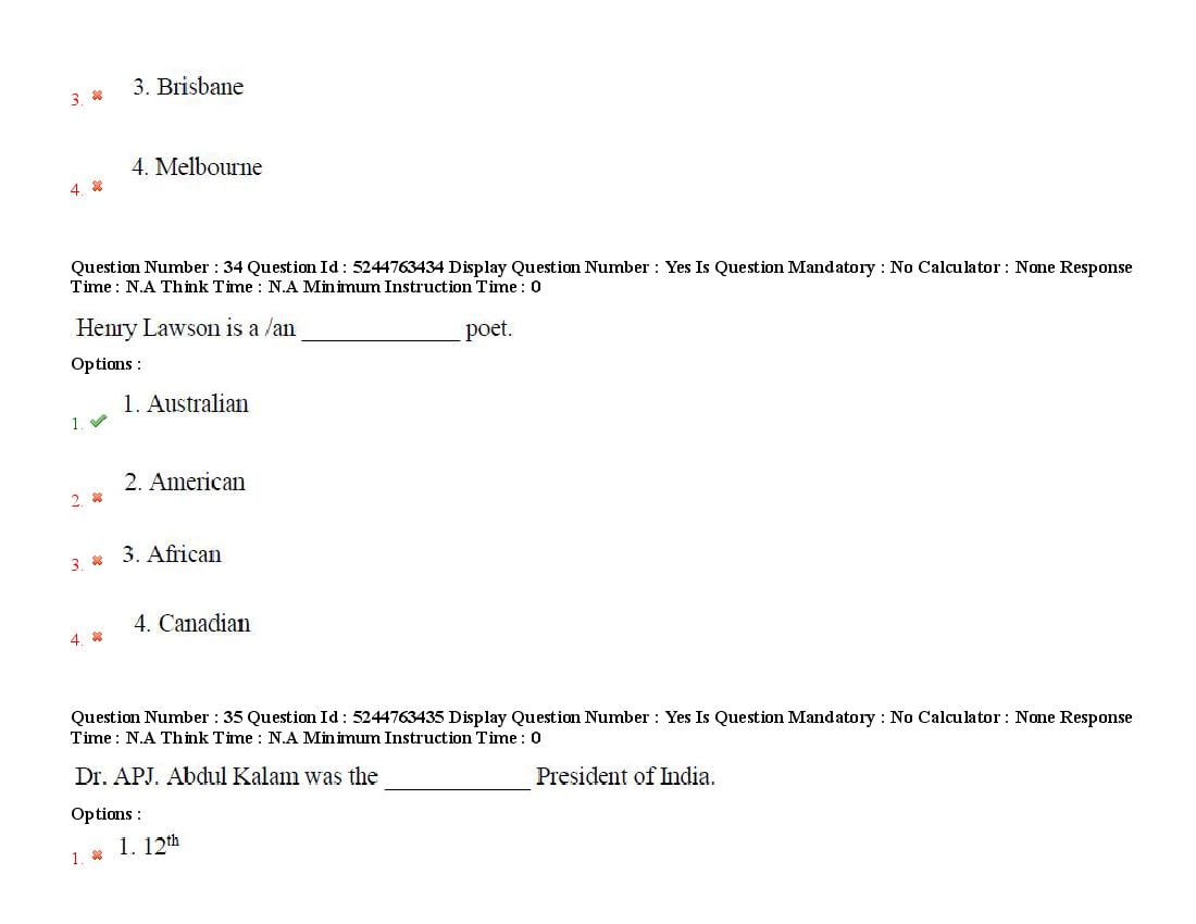 AP PGCET 2022 Question Paper PDF with Answer Key (26 Subjects)