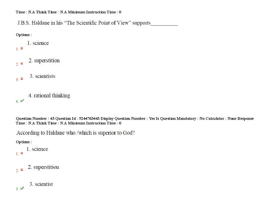 AP PGCET 2022 Question Paper PDF with Answer Key (26 Subjects)