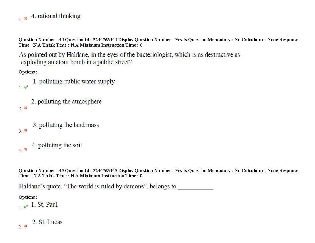 AP PGCET 2022 Question Paper PDF with Answer Key (26 Subjects)