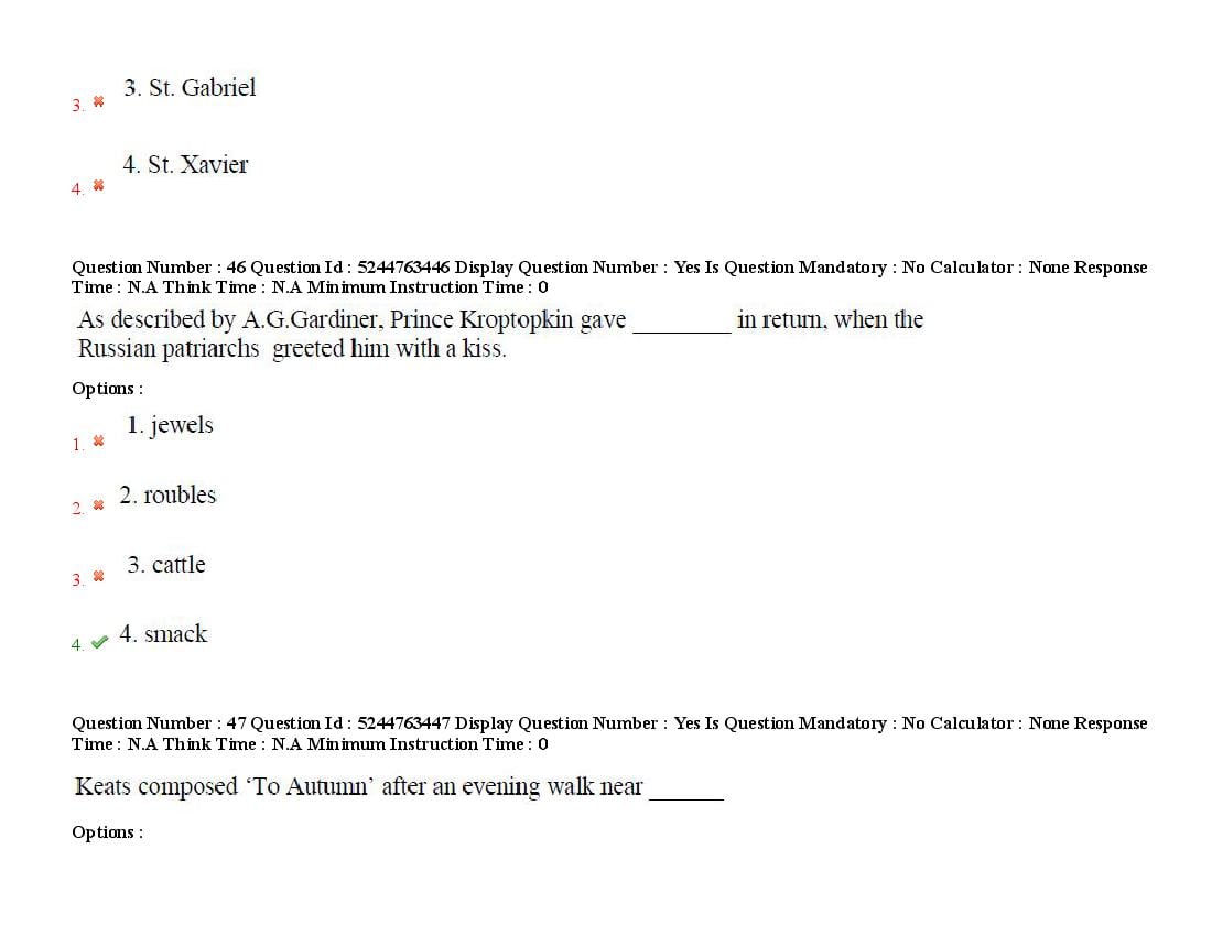 AP PGCET 2022 Question Paper PDF with Answer Key (26 Subjects)
