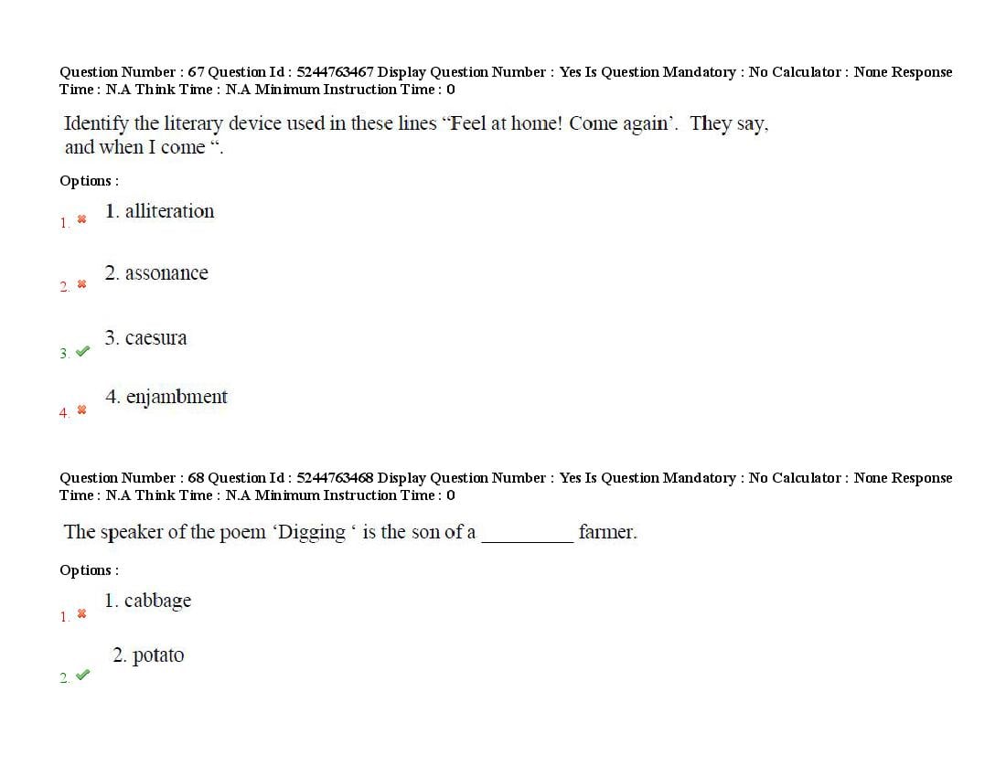 AP PGCET 2022 Question Paper PDF with Answer Key (26 Subjects)