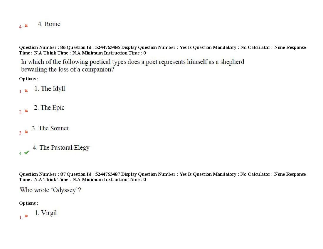 AP PGCET 2022 Question Paper PDF with Answer Key (26 Subjects)