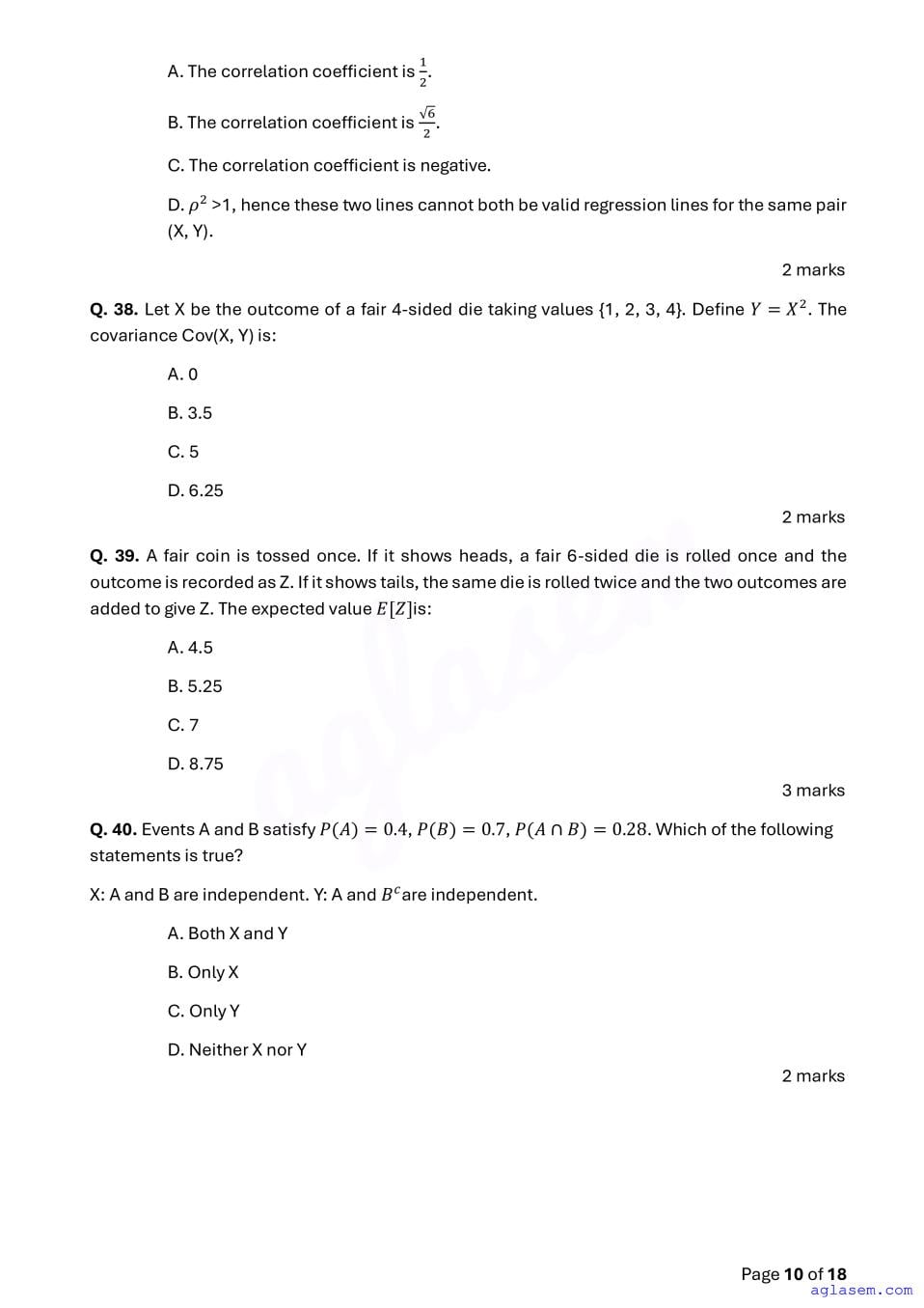 ACET 2026 Question Papers PDF with Solutions (January, June)