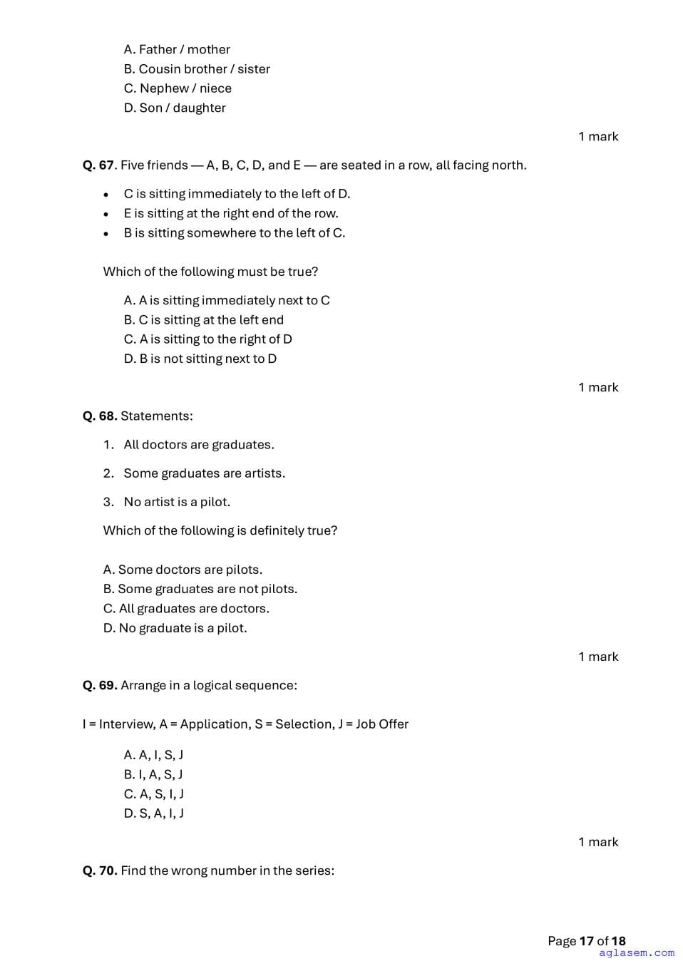 ACET 2026 Question Papers PDF with Solutions (January, June)