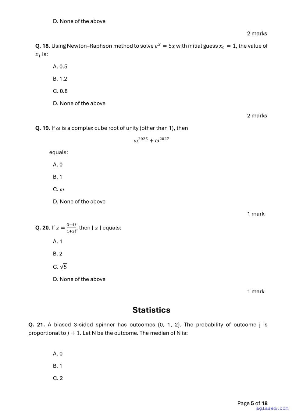 ACET 2026 Question Papers PDF with Solutions (January, June)