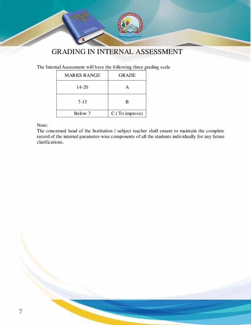 JKBOSE Class 10th Syllabus 2025 PDF Jammu And Kashmir Board 