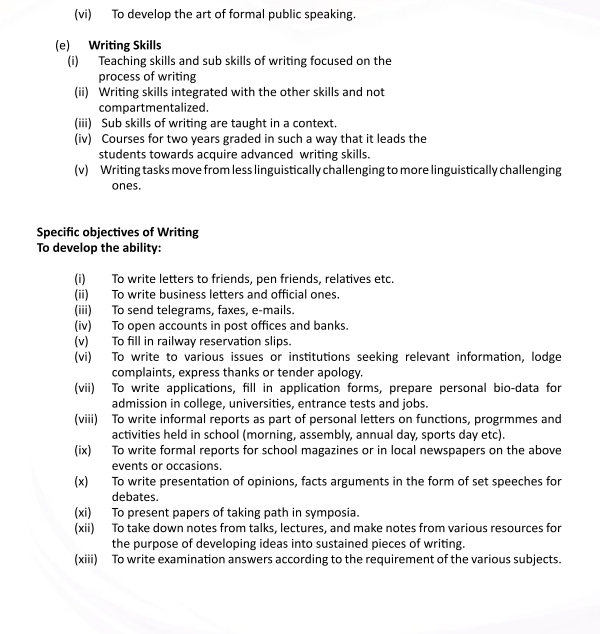 JKBOSE Class 11th Syllabus 2023 (PDF) - Jammu And Kashmir Board ...