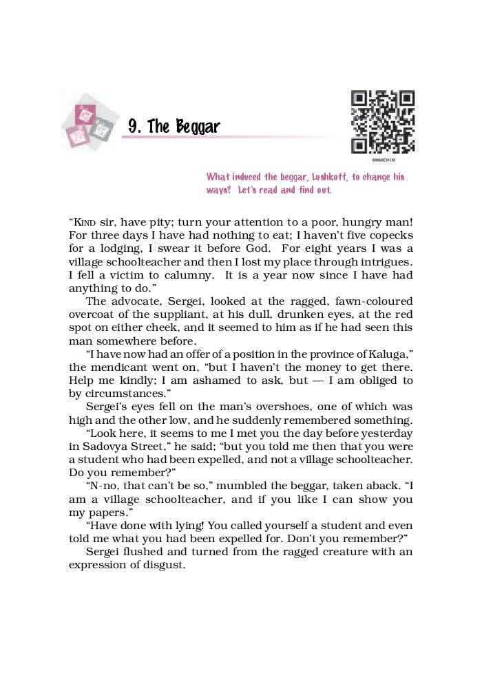 NCERT Book Class 9 English (Moments) Chapter 9 The Accidental Tourist - Page 1