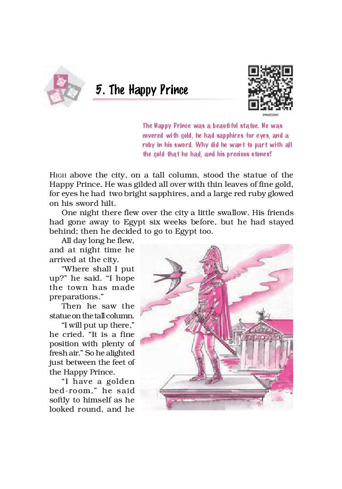 NCERT Book Class 9 English (Moments) Chapter 5 The Happy Prince - Page 1