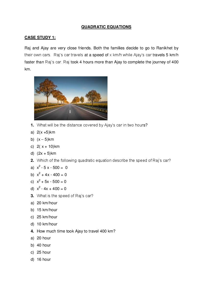 CBSE Class 10 Mathematics Question Bank (PDF) – Official CBSE Question Bank