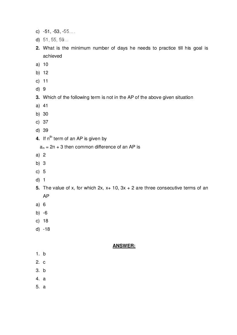 CBSE Class 10 Mathematics Question Bank (PDF) – Official CBSE Question Bank