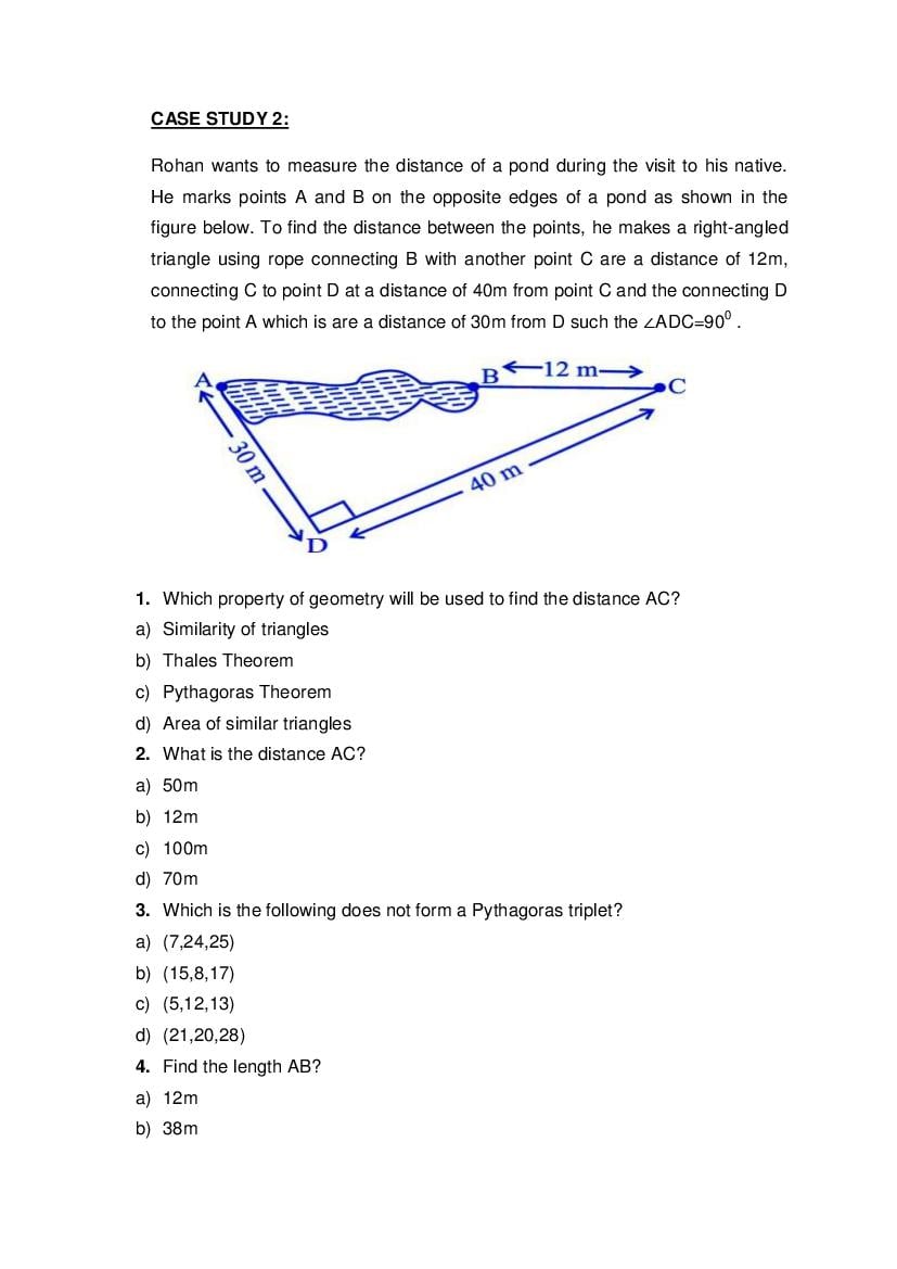 CBSE Class 10 Mathematics Question Bank (PDF) – Official CBSE Question Bank
