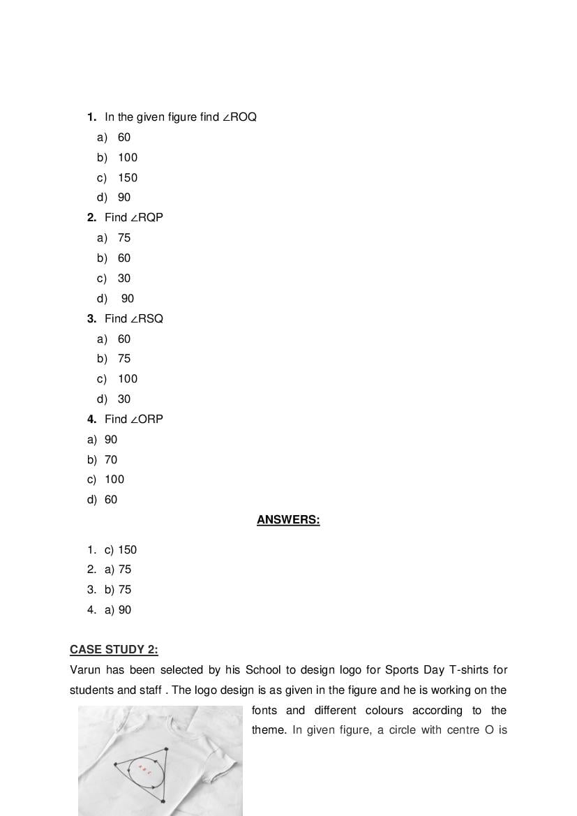 CBSE Class 10 Mathematics Question Bank (PDF) – Official CBSE Question Bank