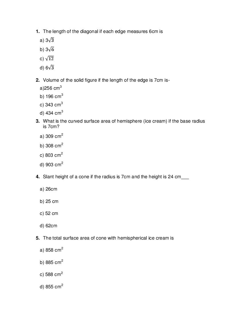 CBSE Class 10 Mathematics Question Bank (PDF) – Official CBSE Question Bank