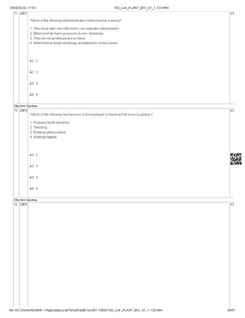 ICAR AIEEA PG 2024 Question Paper PDF (20 Subjects + Answer Key)