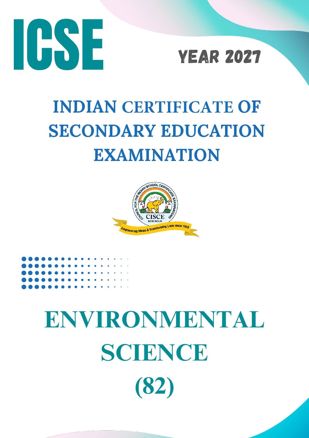 ICSE Class 9 Syllabus 2027 Environmental Science - Page 1 of 7