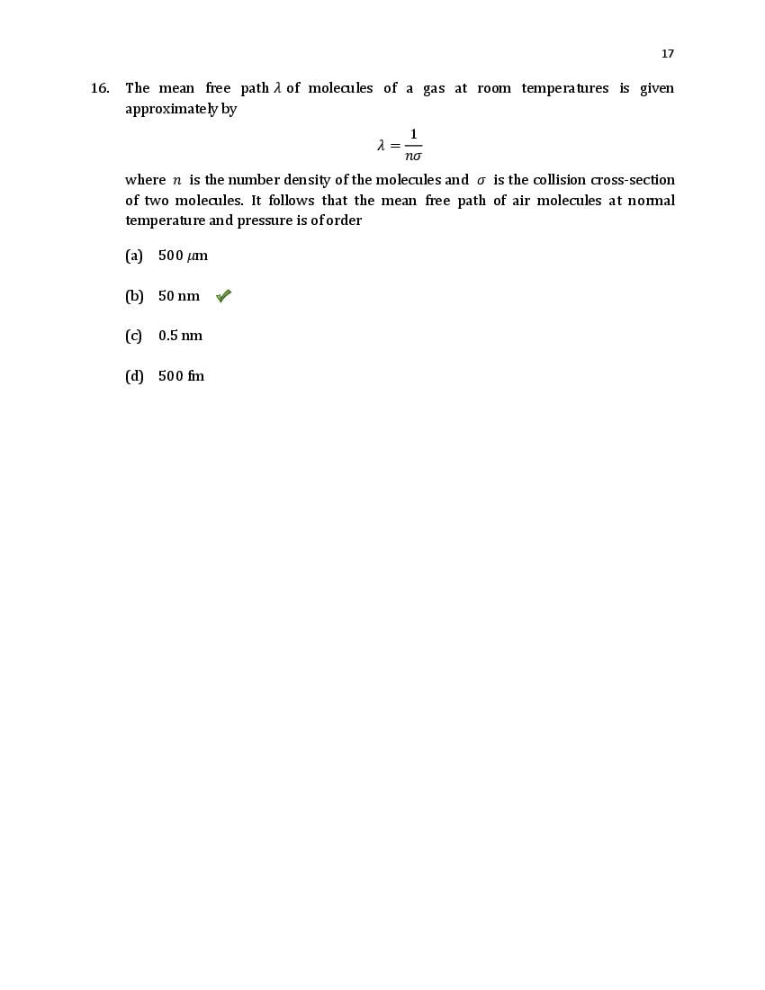 TIFR GS 2020 Question Paper PDF (6 Papers incl. Wildlife Biology)