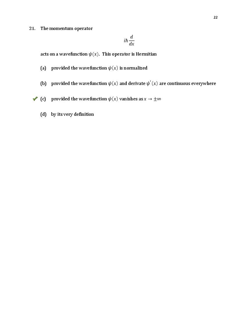 TIFR GS 2020 Question Paper PDF (6 Papers incl. Wildlife Biology)