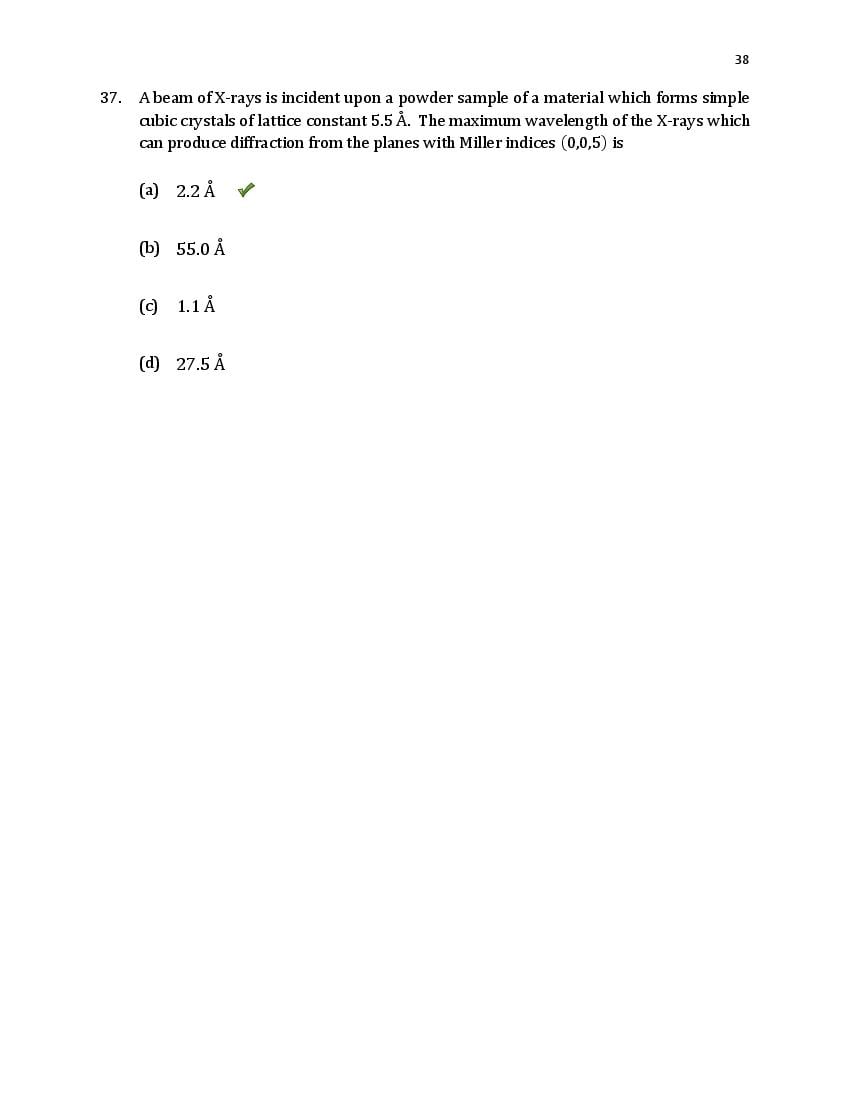 TIFR GS 2020 Question Paper PDF (6 Papers incl. Wildlife Biology)
