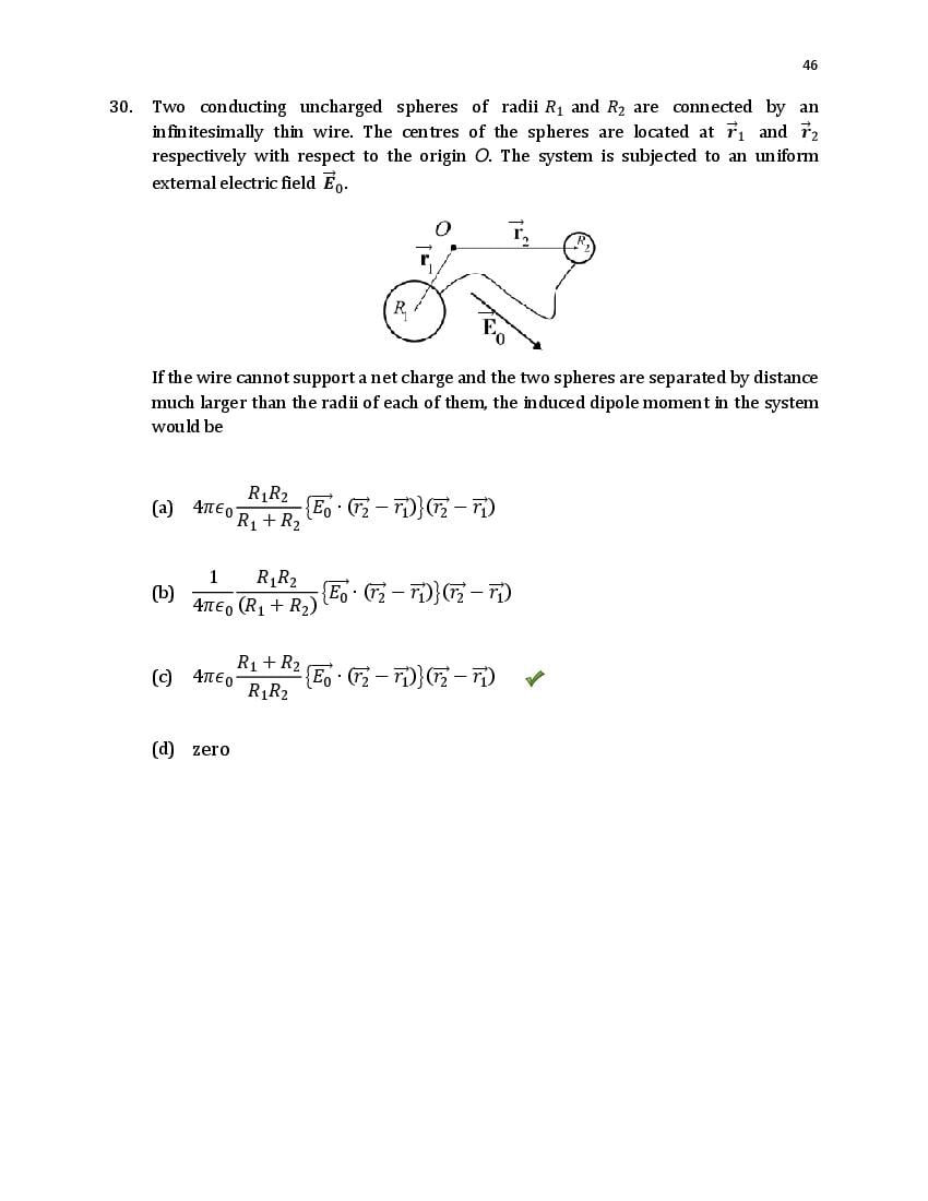 TIFR GS 2020 Question Paper PDF (6 Papers incl. Wildlife Biology)