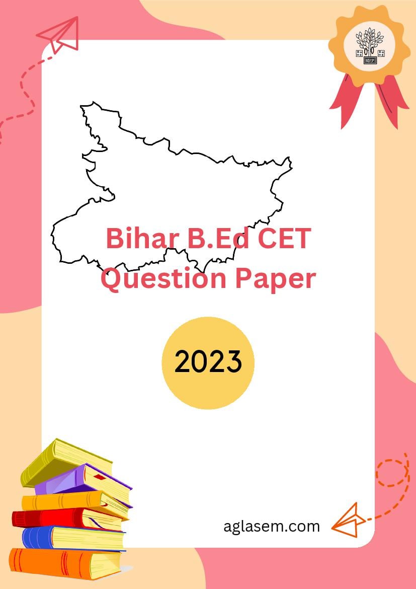 Bihar B.Ed CET 2023 Question Paper - Page 1