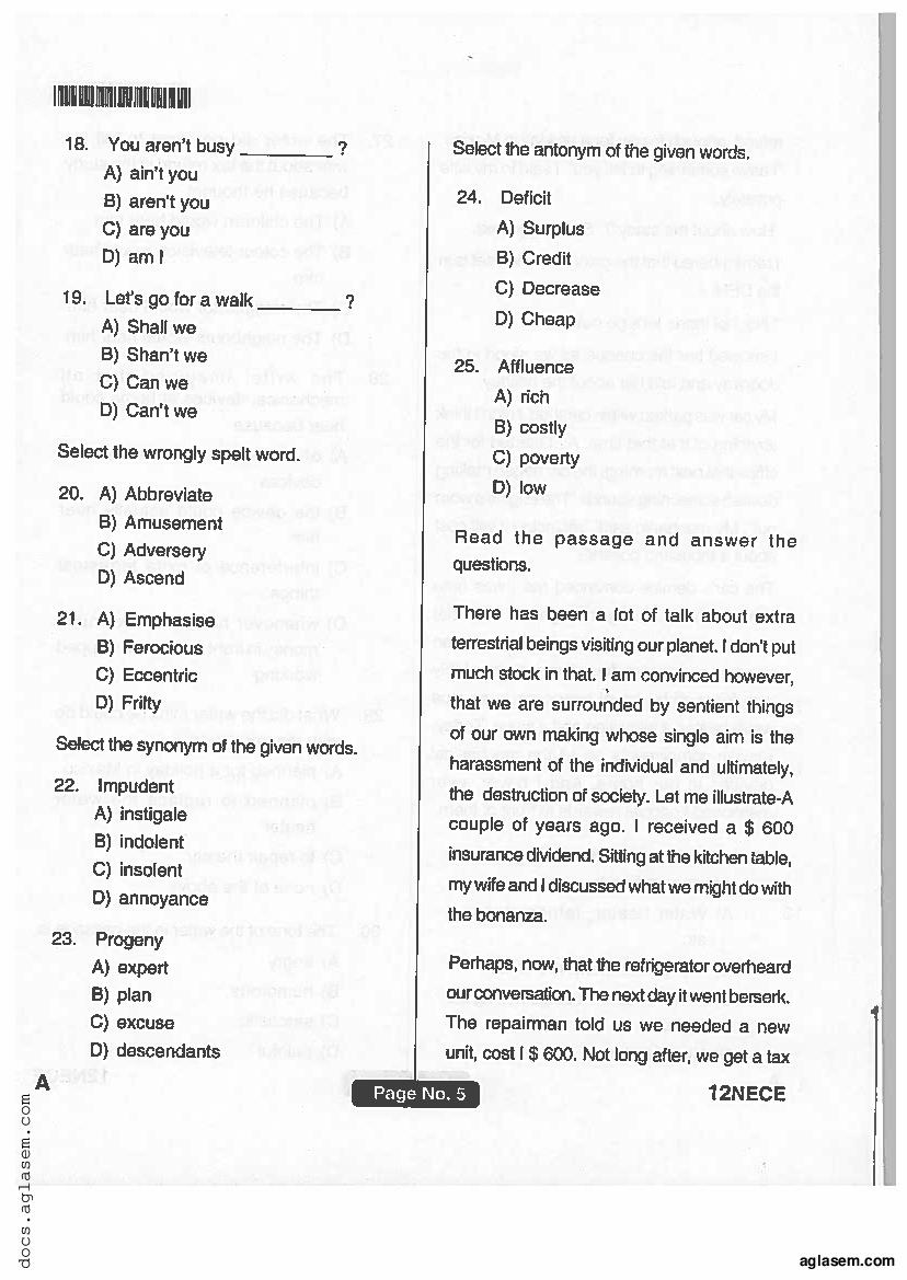 Jharkhand ANM GNM 2018 Question Paper PDF with Answers