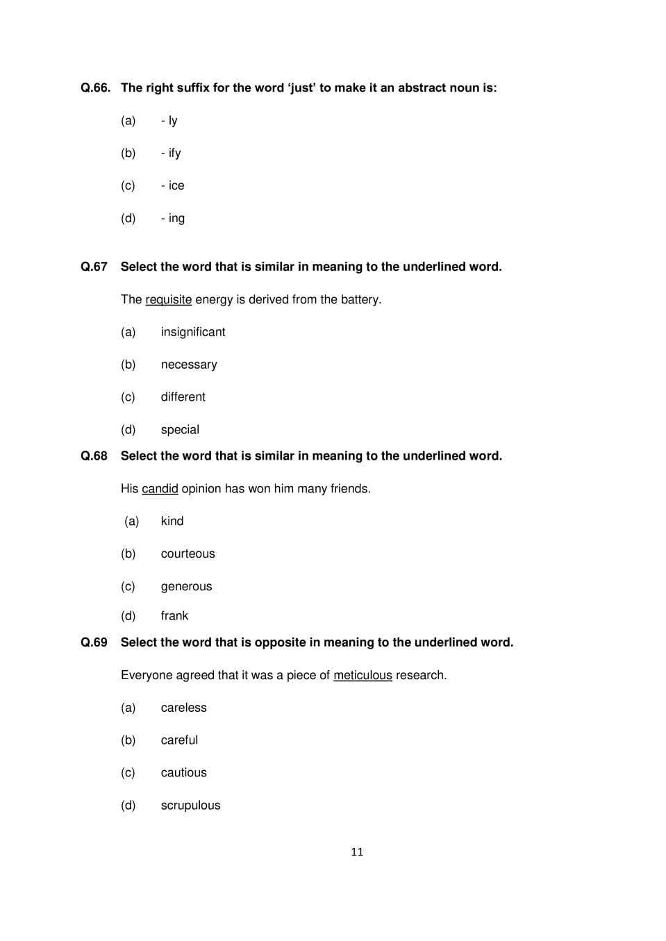 AISSEE 2018 Class 9 Question Paper – Download PDF