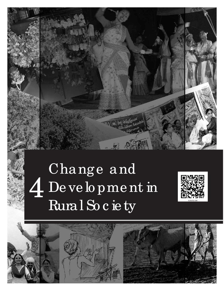 NCERT Book Class 12 Sociology (Social Change and Development in India) Chapter 4 Change and Development in Rural Society - Page 1