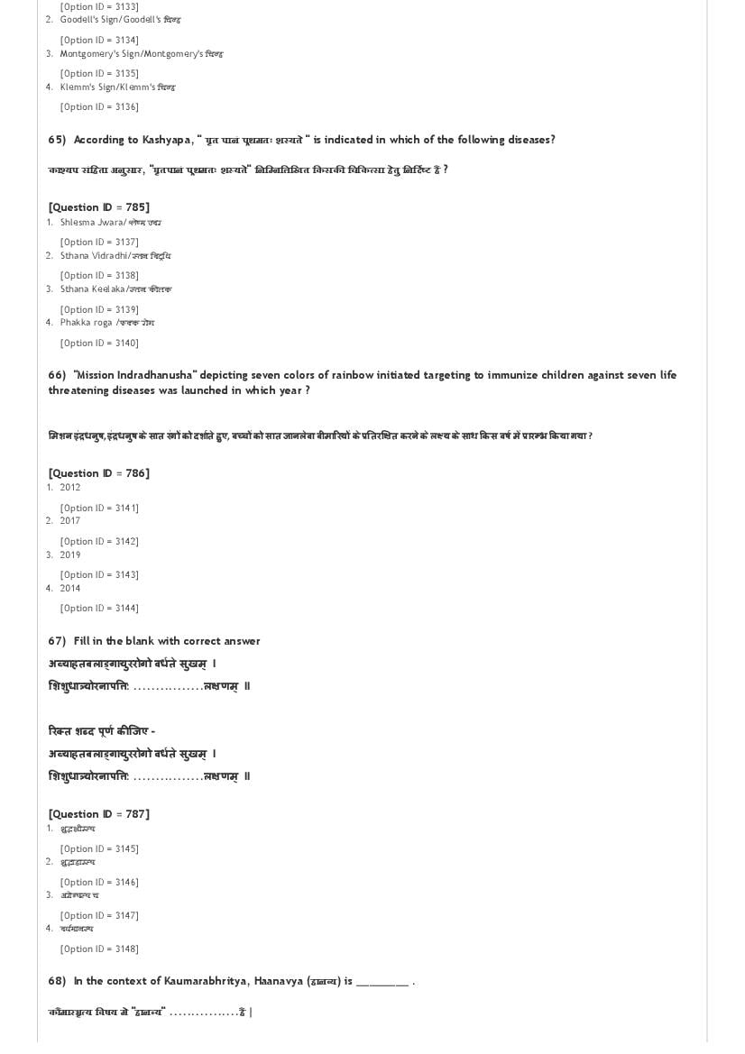 AIAPGET 2021 Question Paper PDF with Final Answer Key (4 Subjects)