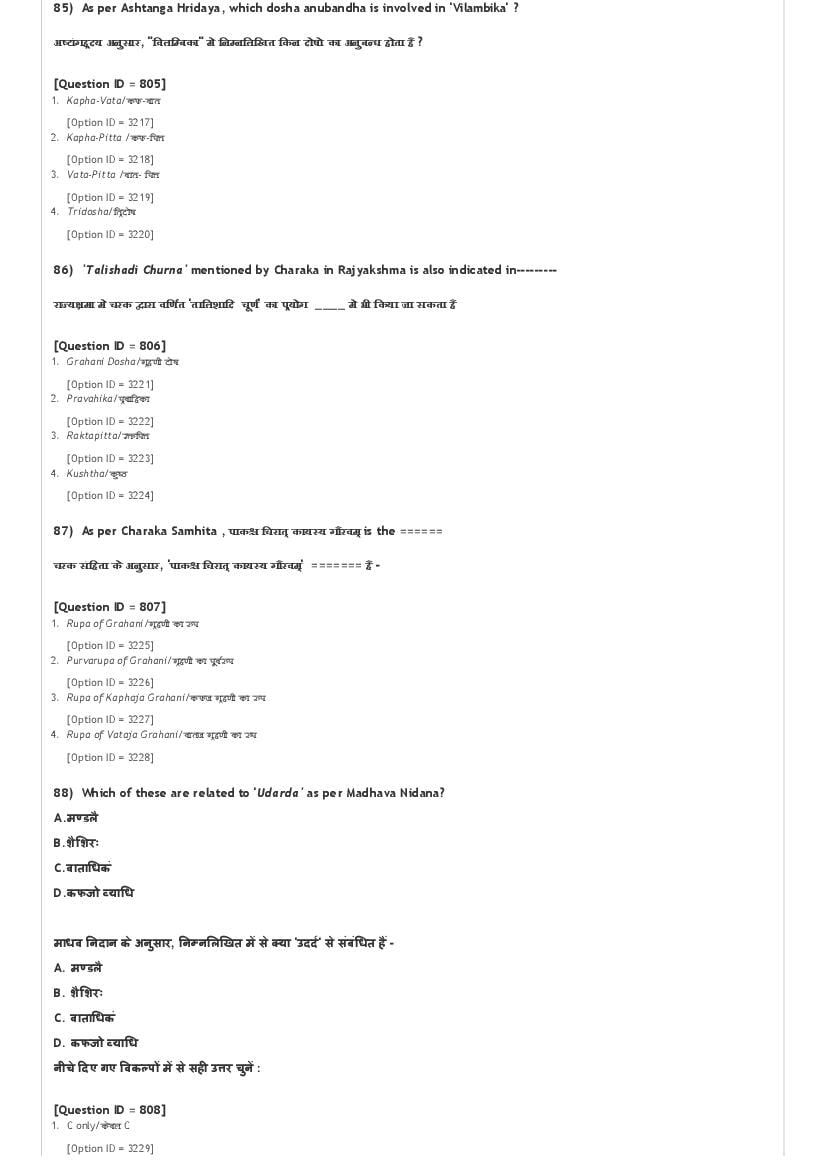 AIAPGET 2021 Question Paper PDF with Final Answer Key (4 Subjects)