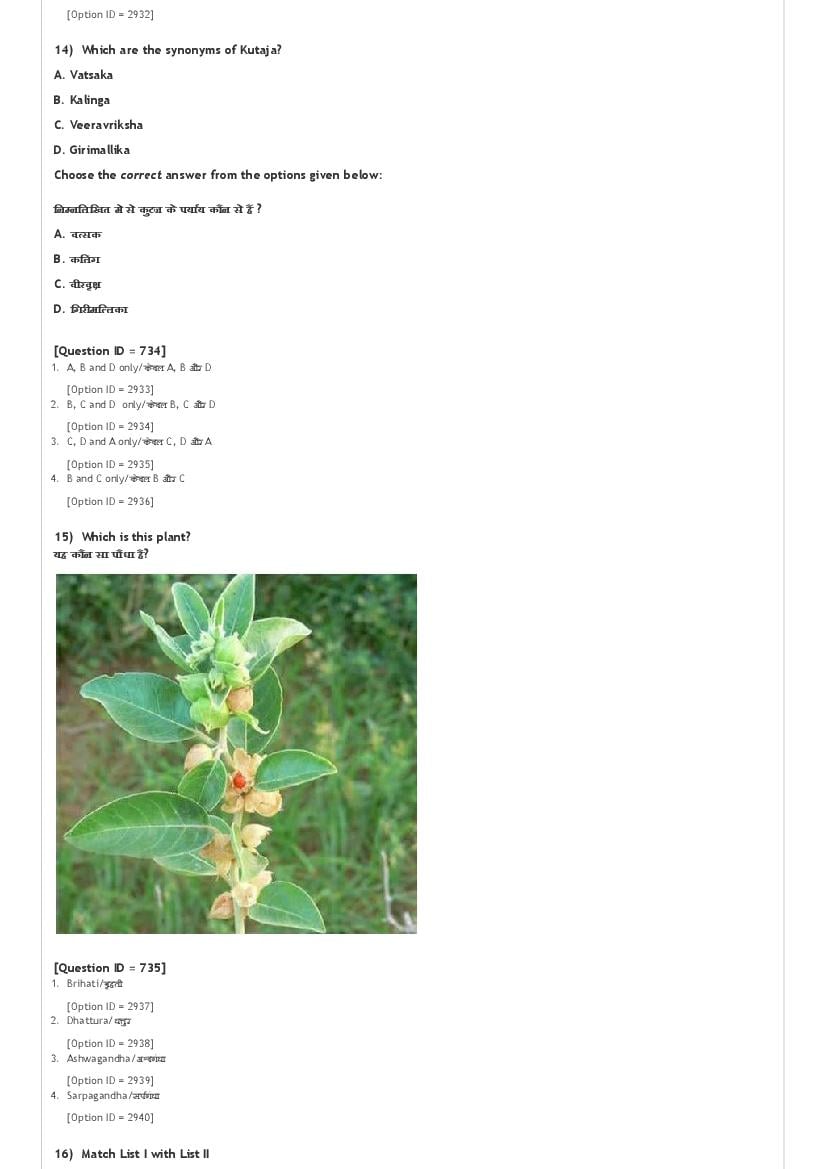 AIAPGET 2021 Question Paper PDF with Final Answer Key (4 Subjects)