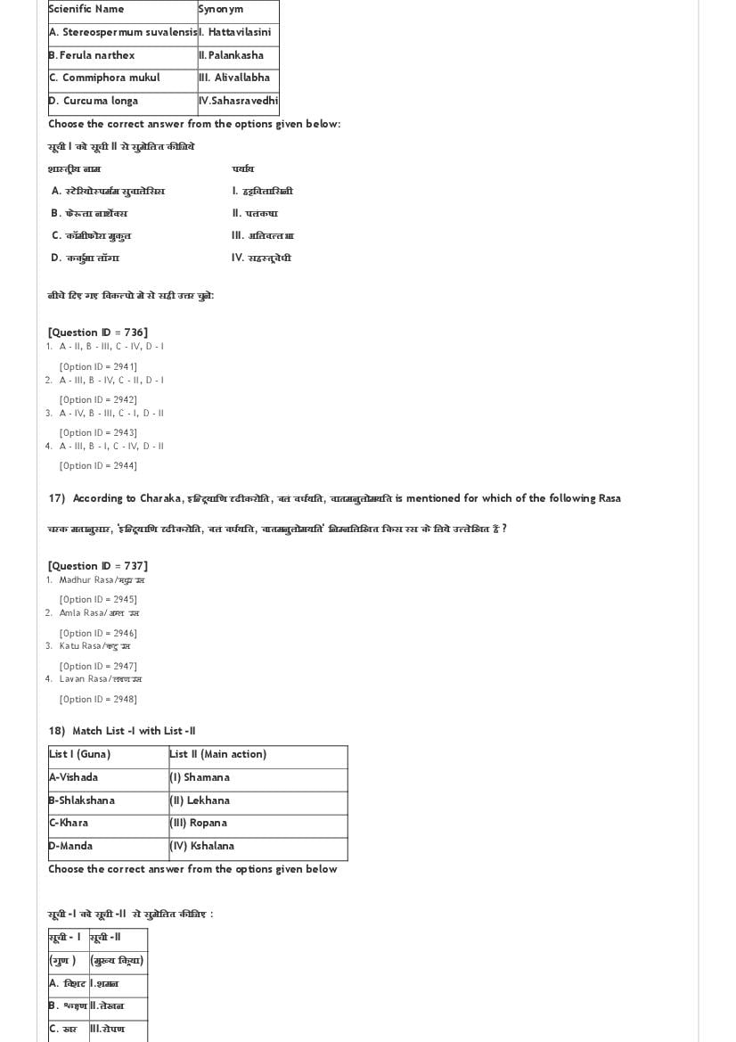 AIAPGET 2021 Question Paper PDF with Final Answer Key (4 Subjects)