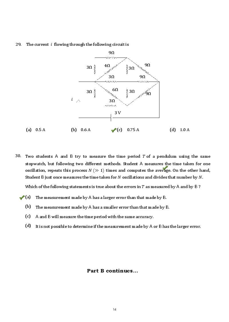 TIFR GS 2018 Question Paper PDF (8 Papers, Sets X and Y)