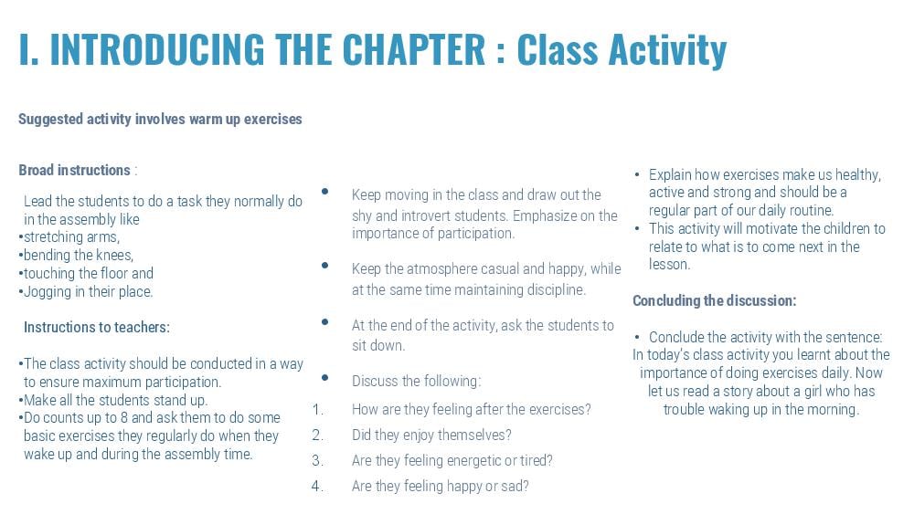 Teaching Material for Class 4 English – NCERT CBSE Handbook for Teachers