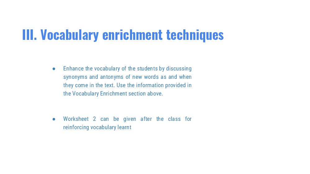 teaching material class 4 english nehas alarm clock