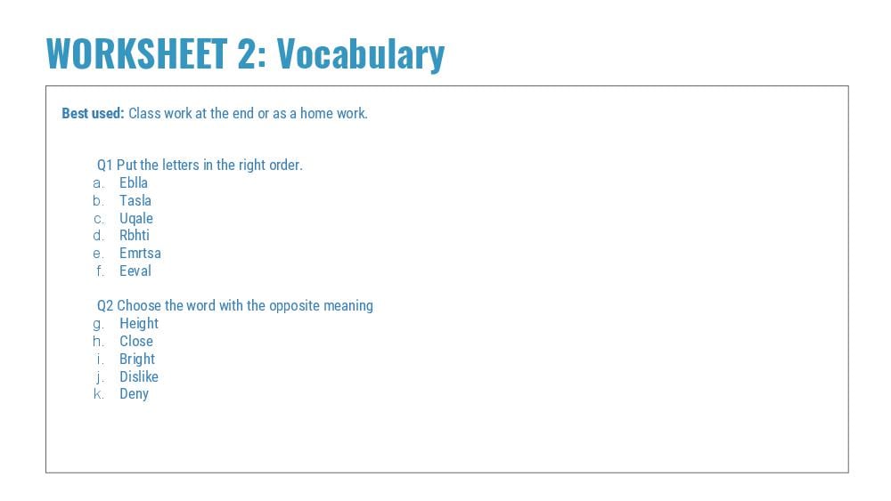Teaching Material for Class 4 English – NCERT CBSE Handbook for Teachers