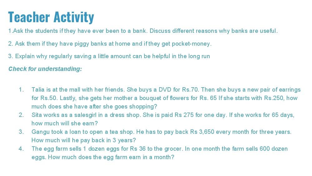 Teaching Material for Class 4 Maths – NCERT CBSE Handbook for Teachers