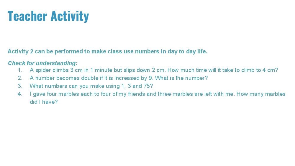 Teaching Material for Class 4 Maths – NCERT CBSE Handbook for Teachers
